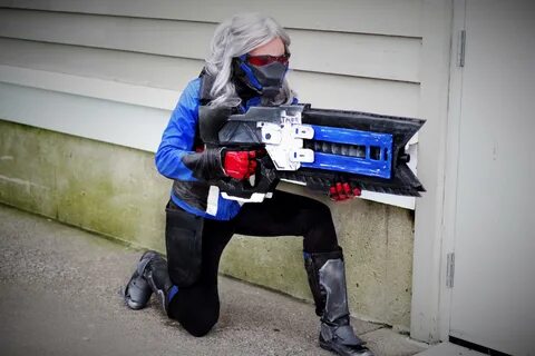 SELF Rule 63 - Female Soldier 76 from Overwatch : cosplay.