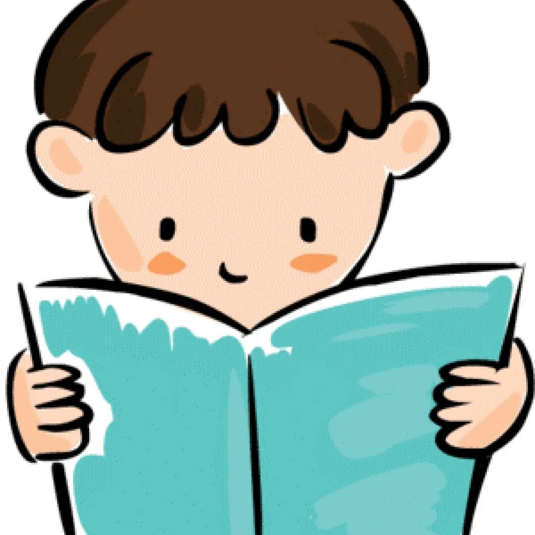 He reading he is writing