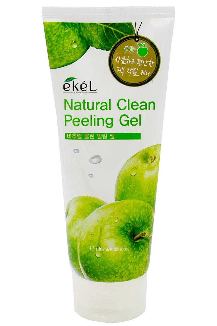 Natural clean peeling. Apple natural clean peeling Gel 180 ml. Ekel natural clean peeling Gel Apple. Пилинг Ekel яблоко 180мл. Ekel пилинг скатка яблоко.