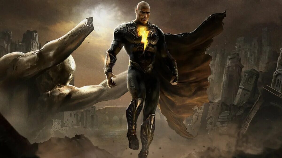 Black Adam 2021 Дуэйн Джонсон.