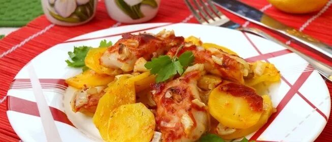Пангасиус в духовке с картошкой. Пангасиус в духовке с картошкой