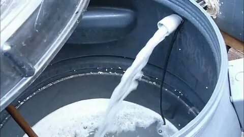 Греем воду паром
