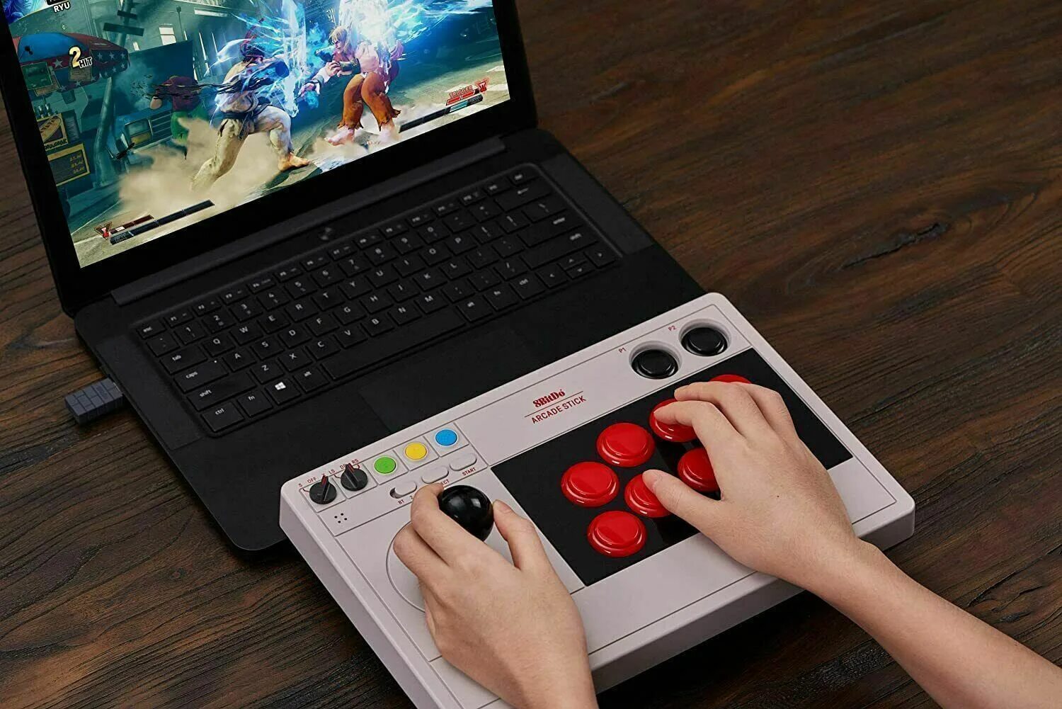 Joystick Arcade 8bitdo. 8bitdo Arcade Stick. Геймпад 8bitdo Arcade. Аркадный стик 8 бит. Game stick к ноутбуку