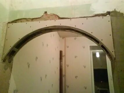 Дверная арка своими руками пошаговая инструкция