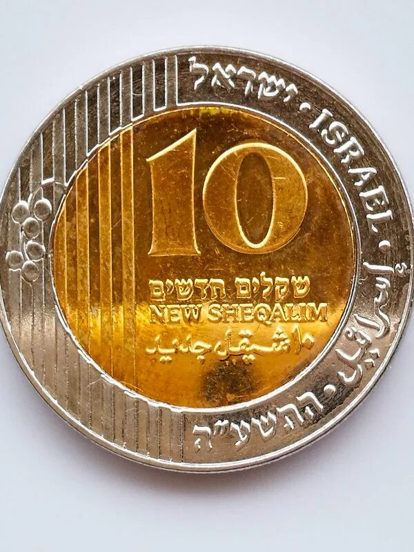 10 Шекелей монета. 10 Новых шекелей монета. 10 Израильских шекелей. Шекель 2023