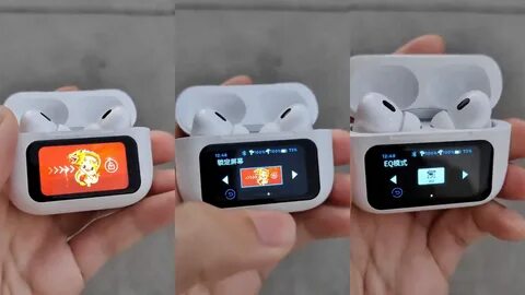 Airpods pro с сенсорным экраном