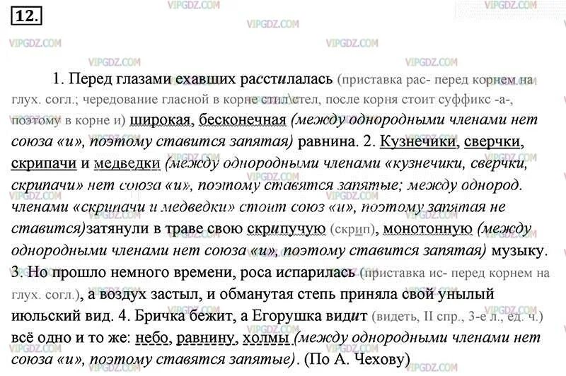 Долго мы ехали не останавливаясь. Перед глазами ехавших расстилалась широкая бесконечная равнина. Текст перед глазами ехавших. Бричка бежит а Егорушка видит. Кузнечики сверчки скрипачи и медведки затянули в траве свою.