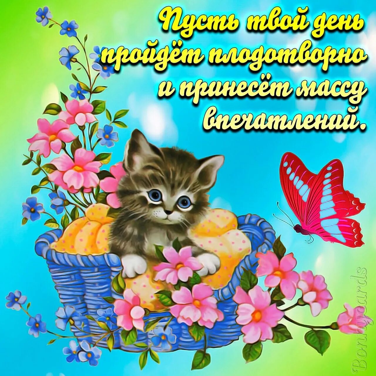 Удачи и самого лучшего дня