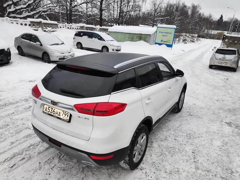 Ещё один из вариантов доработки Красной GEELY Geely Atlas (1G), 2,4 л, 2019 го