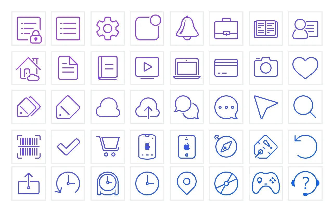 Векторные значки для сайта. Набор иконок. Svg набор. Svg набор. Svg набор.