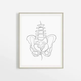 Abstract Chiropractic Art Print Chiropractor Office Decor image 1.