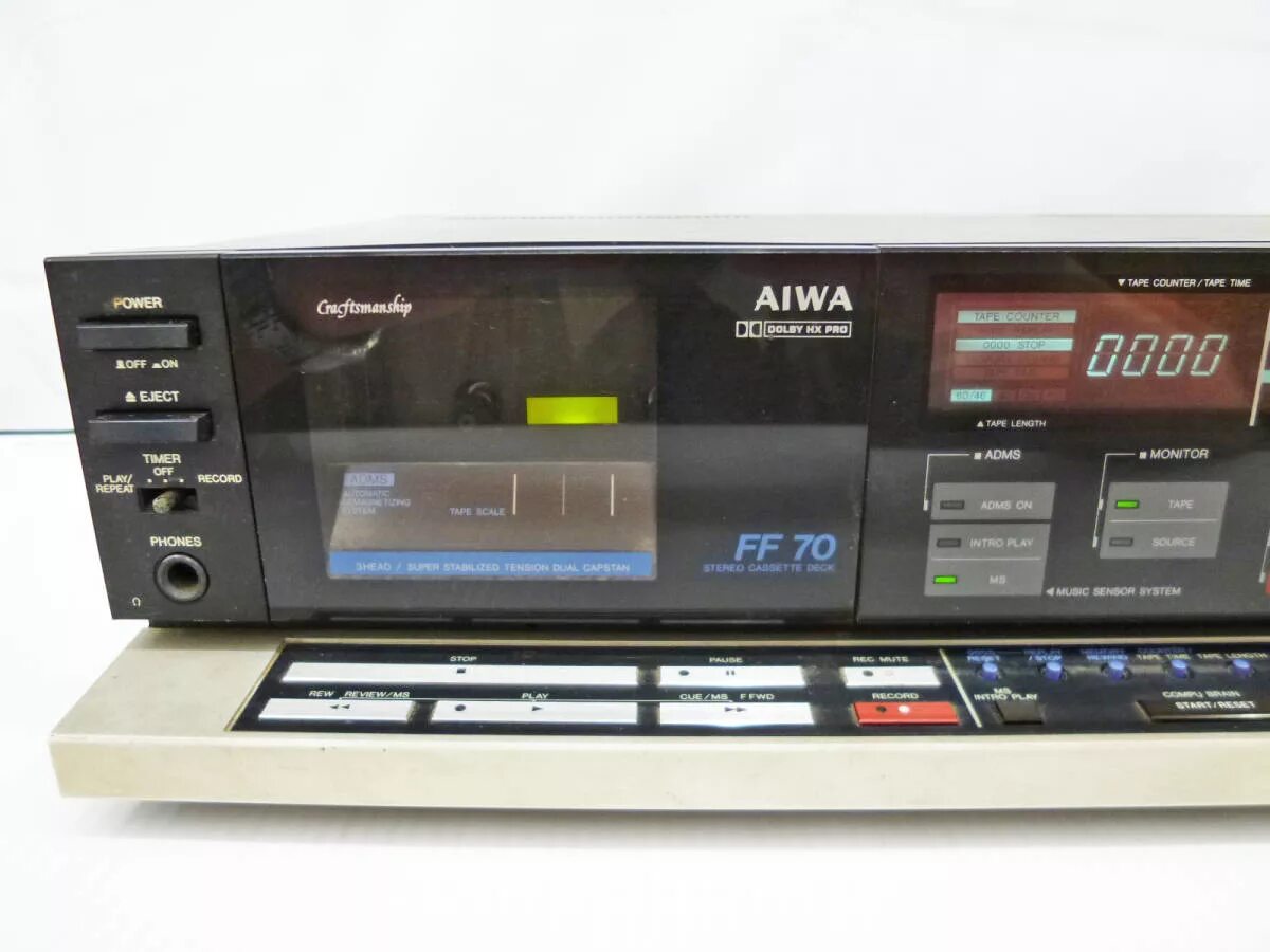 Дека кор. Aiwa ad-ff60. кассетные деки айва ff 60. aiwa 990 кассетная дека. aiwa ff-80.