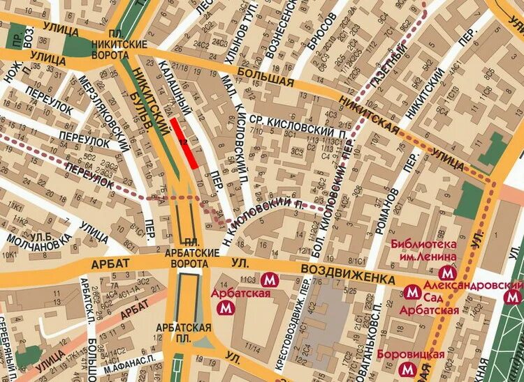 большой никитский переулок. большая никитская улица на карте. большая никитская улица на карте. большая никитская 13 на карте москвы. брюсов переулок метро.