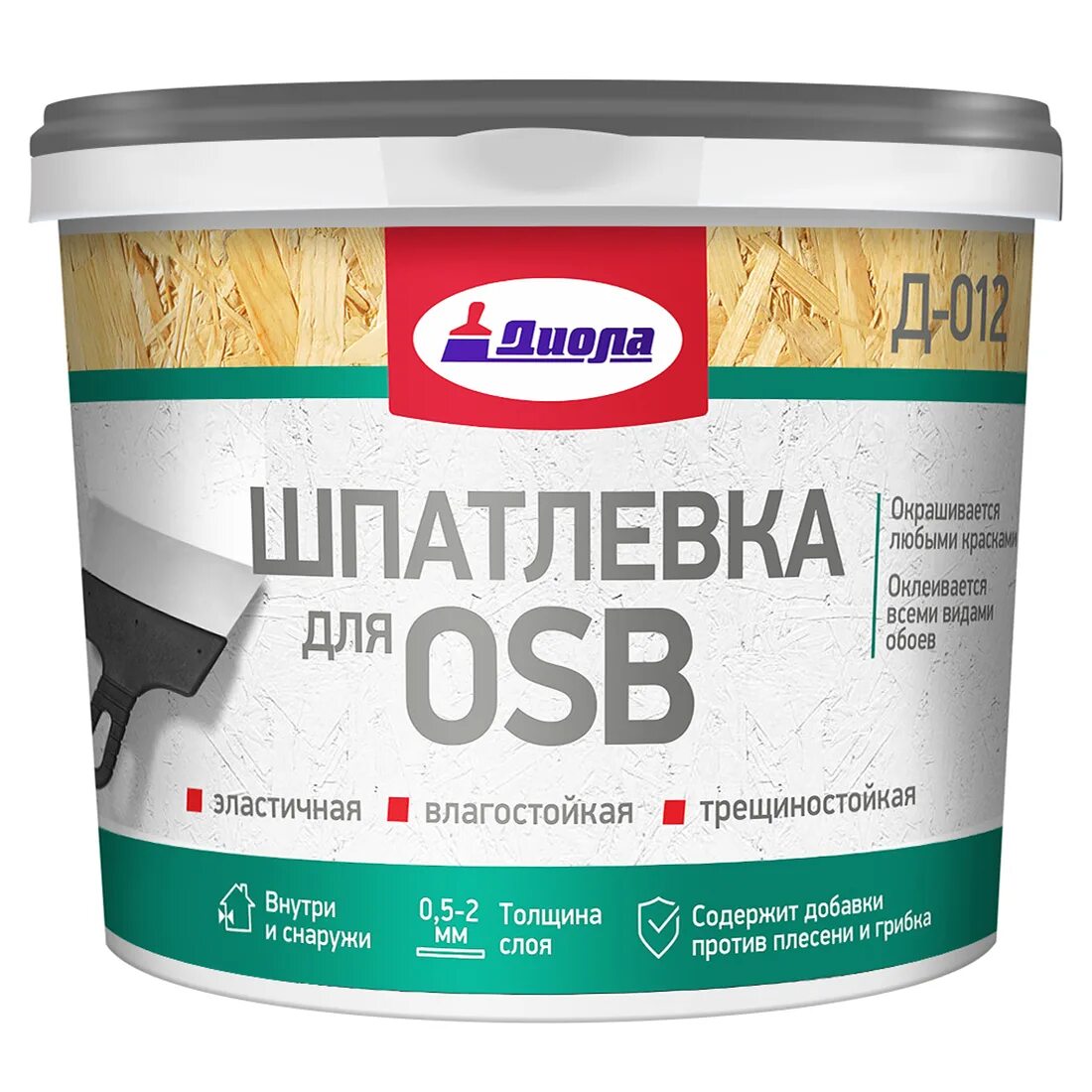 Шпатлевка для OSB 1,5 кг. Диола. Шпатлевка для OSB Д-012. Шпатлевка эластичная для стыков плит OSB. Шпаклёвка для ОСБ плиты. Можно клеить обои на осб без шпаклевки