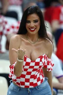 Ivana Knoll has been dubbed the 'World Cup's hottest fan'Cre...