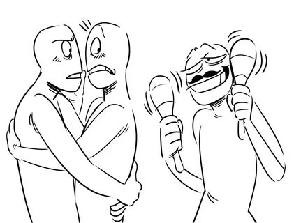 DRAW THE SQUAD third-wheel edition I'd be the one with the maracas, an...