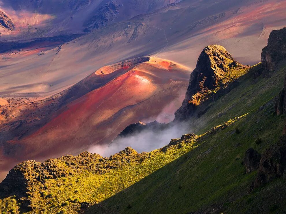 Лучшие ото. Халеакала вулкан. Нэшнл Джиогрэфик. Лучшие фото.