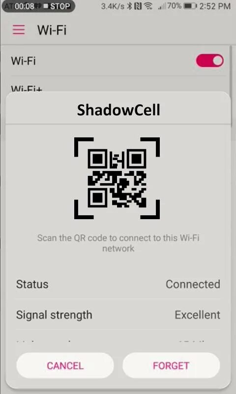 Пароль wifi по qr коду