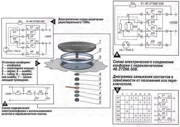Схема конфорки с 4. Конфорка электрическая схема подключения. подключение конфорки электроплиты с 4 контактами схема. схема подключения нагревательного элемента электроплиты. схема подключения эл конфорки с4 выводами.