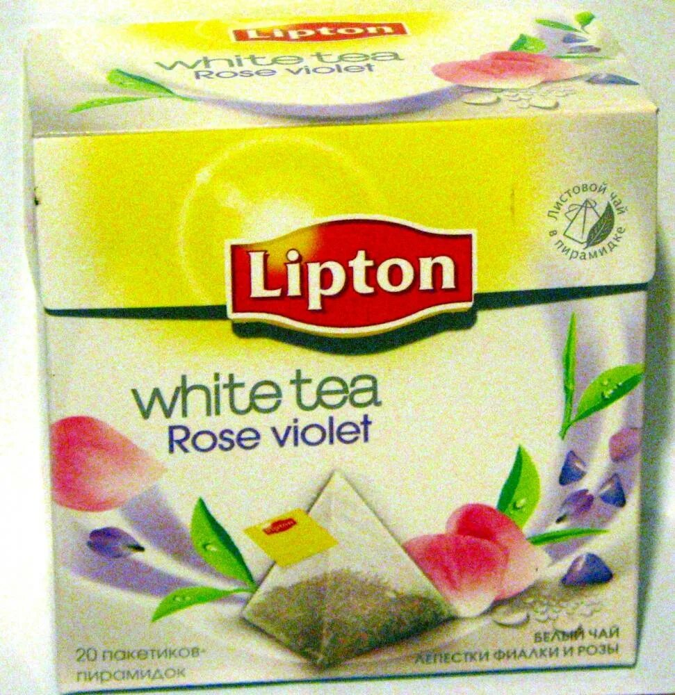 Липтон White Tea. Lipton White Tea Rose Violet. Чай Липтон с розой.