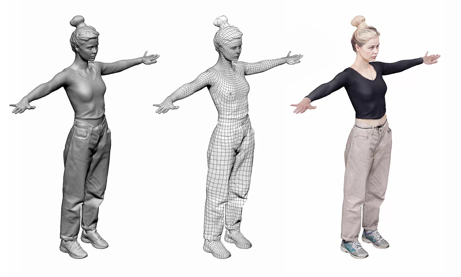 Scanned 3d model