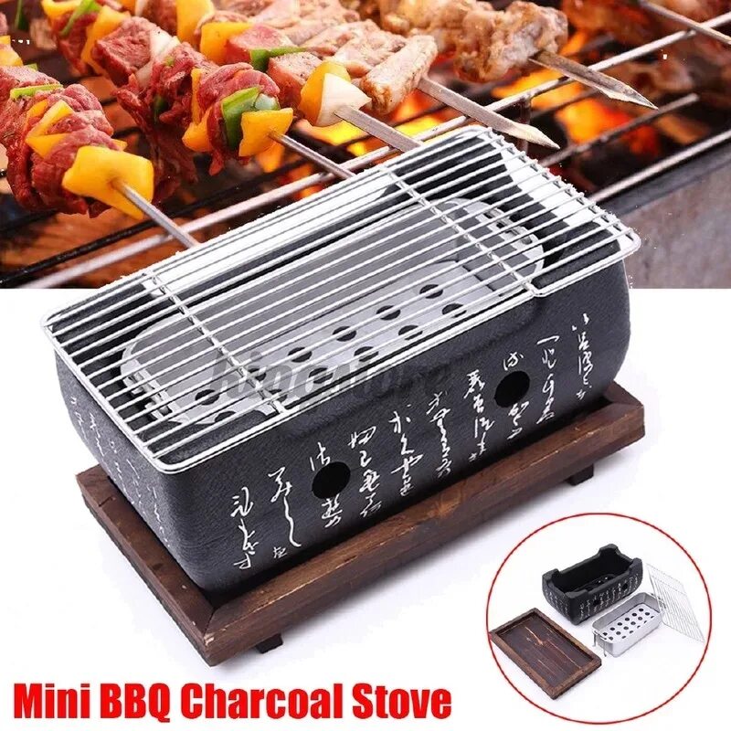 Мини гриль купить. Угольный мини гриль Борк. Гриль переносной Sahara Mini-BBQ. Японский гриль якитори. Giardino мини гриль разборный.