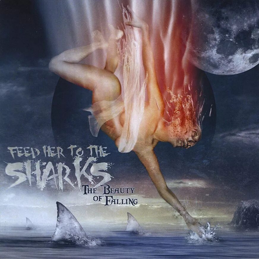 Falling her. Группа feed her to the sharks. feed her to the sharks fortitude. акула обложка альбома. гр акула альбомы обложки.