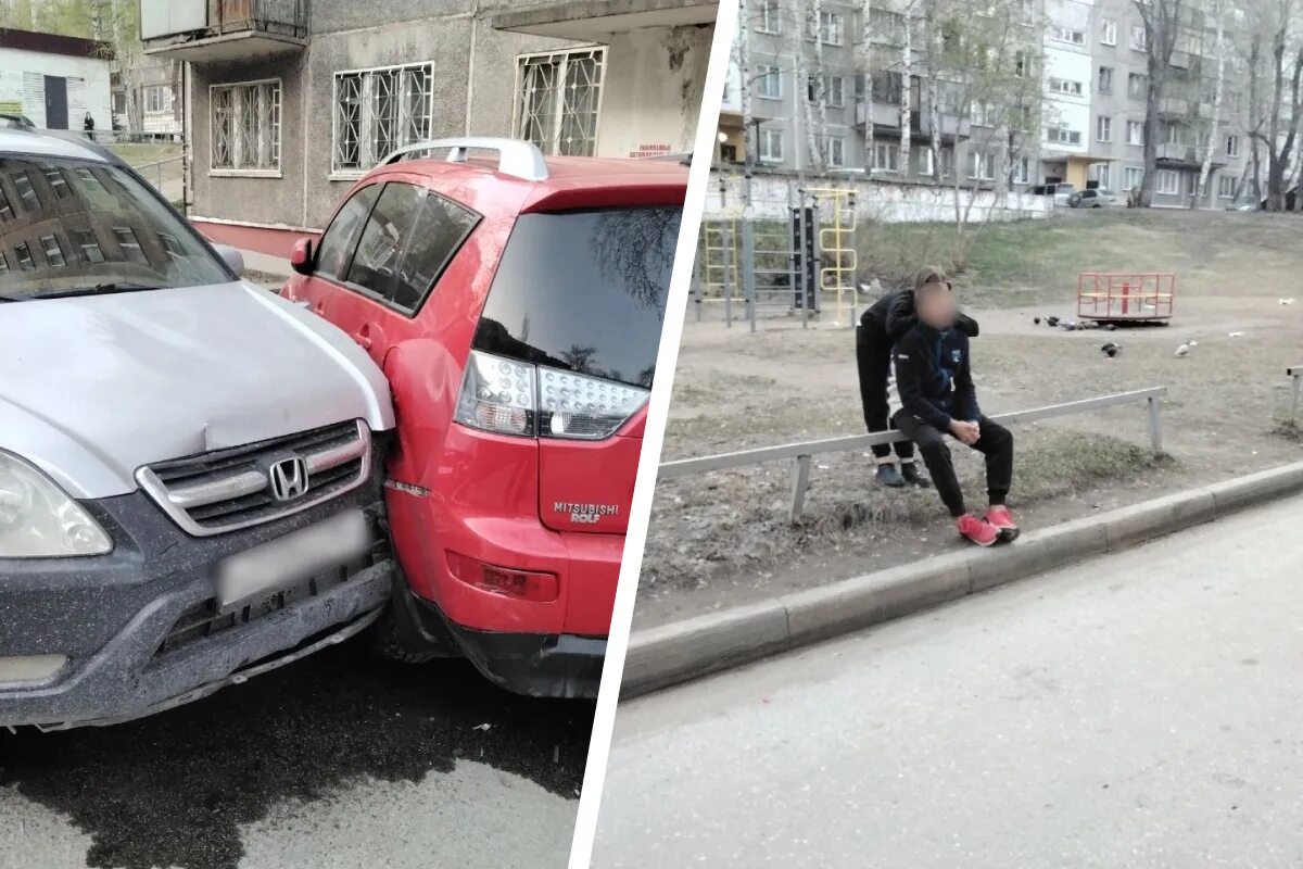 разбитый двор в россии. самая некрасивая машина. 30 декабря разбил машины во дворе. машина покатилась без водителя. машины чиновников.