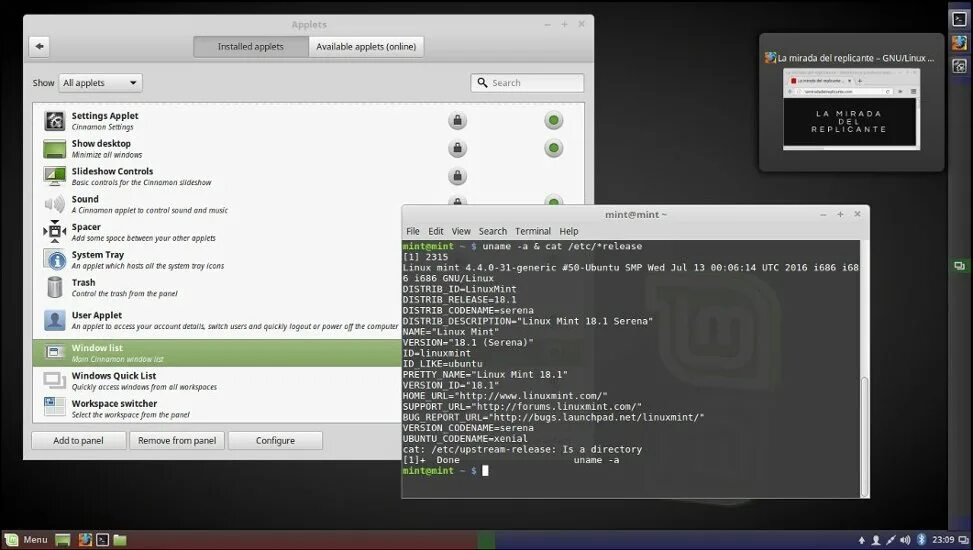 Linux Mint i686. Qt Linux. Linux 1 версия. Узнать версию Linux. Report url