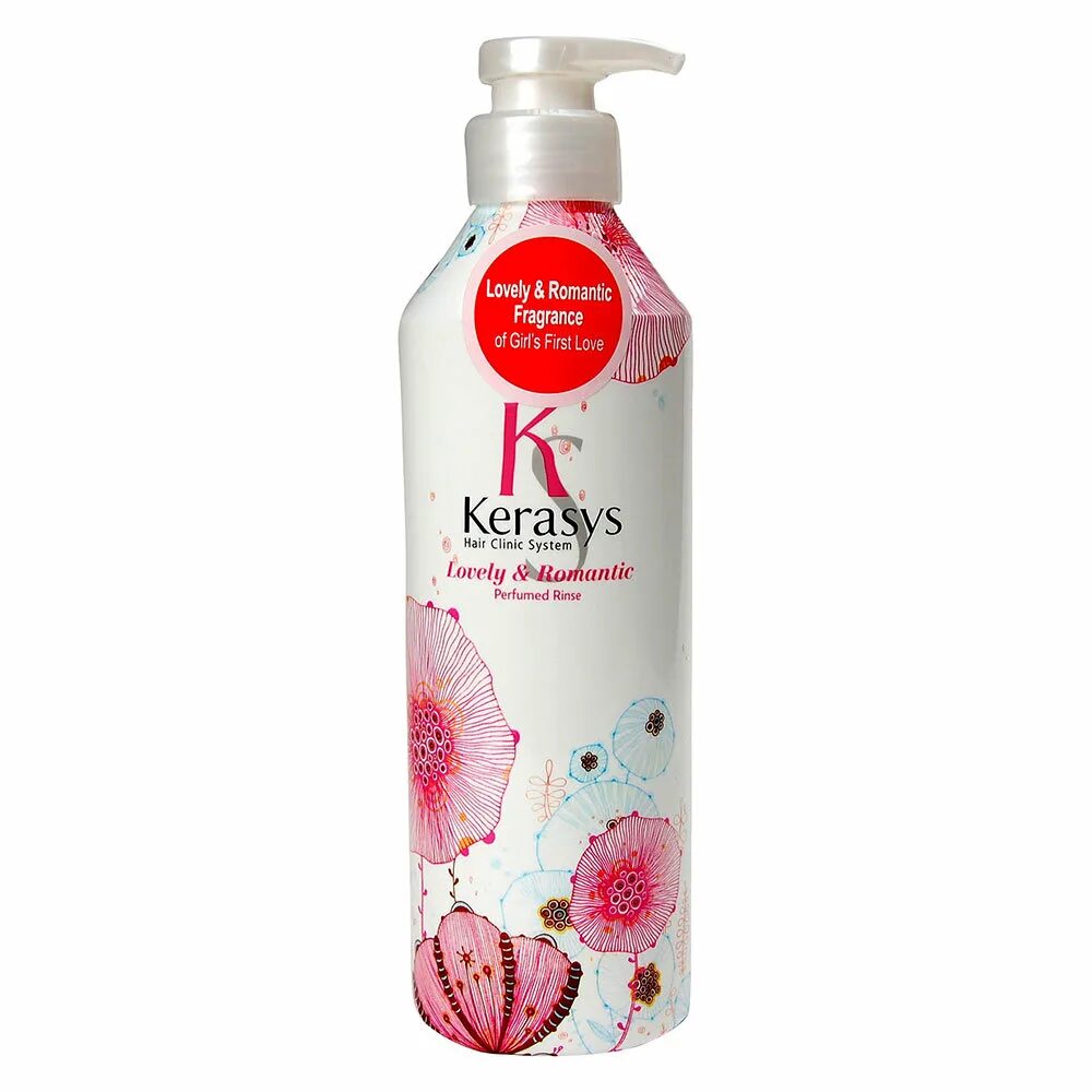 Шампунь Kerasys Perfumed Lovely Romantic 600мл. [Kerasys] парфюмированный кондиционер Kerasys Perfumery Lovely Daisy Conditioner 600мл. Шампунь Kerasys Perfume 600 мл. Kerasys Perfume Conditioner 600ml Cherry Blossom.