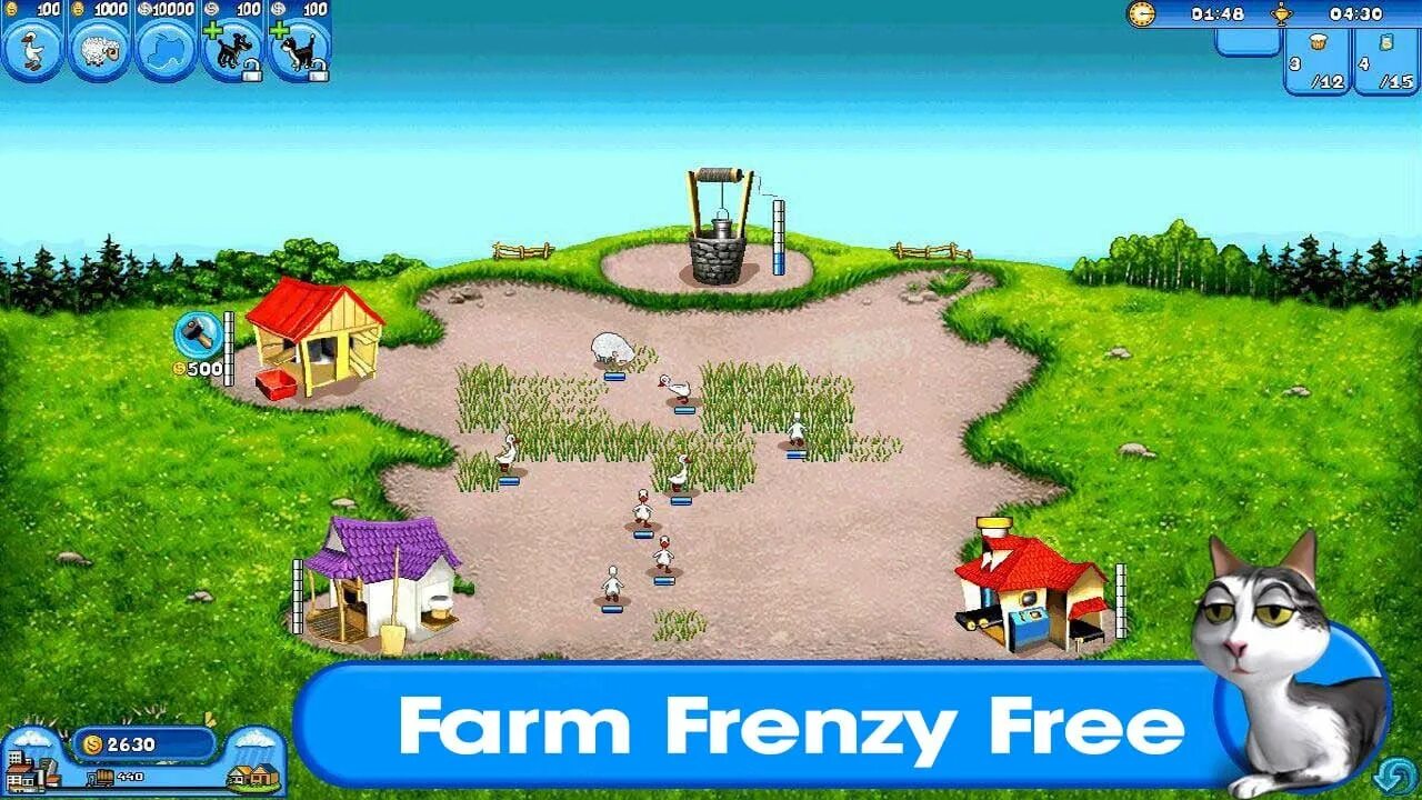 Весёлая ферма. Игра весёлая ферма 1. Farm Frenzy: time Management game.