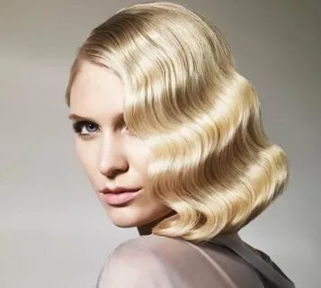 прическа волны на средние волосы фото