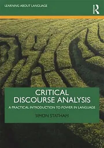 Critical discourse. Critical discourse