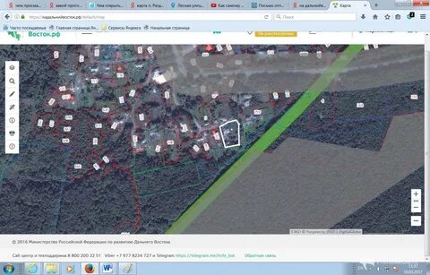 Дальневосточный гектар выбор участка на карте
