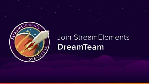 StreamElements Reveals DreamTeam Partnership Program - StreamerSquare.