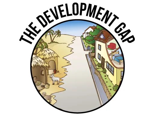 The development gap. Богатый человечек. The development gap. Poverty cartoon funny. Modern problems of economics.
