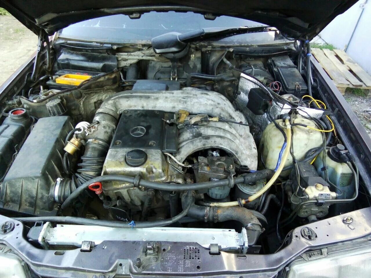 Мой Двигатель M102. - Mercedes-Benz E-class (W124), 2,3 л, 1991 года фотография 