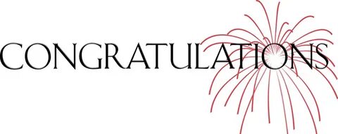 Support congratulations