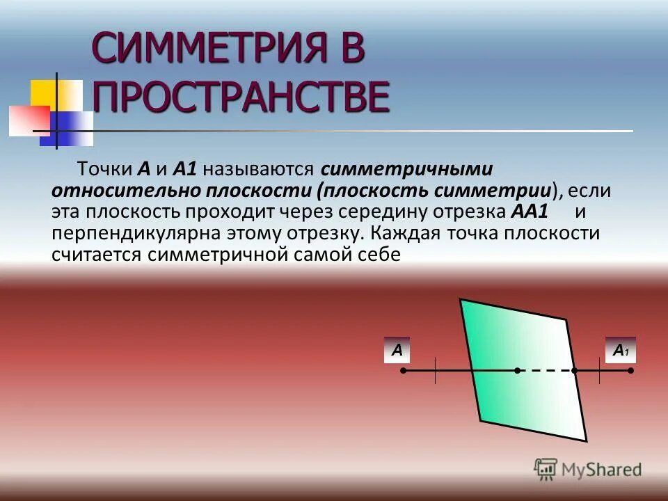 Симметрия в пространстве относительно. Симметрия в пространстве сообщение математика 6 класс. Симметричные фигуры в пространстве. Симметричность точки относительно прямой. Сиетрияв пространстве фгуы.