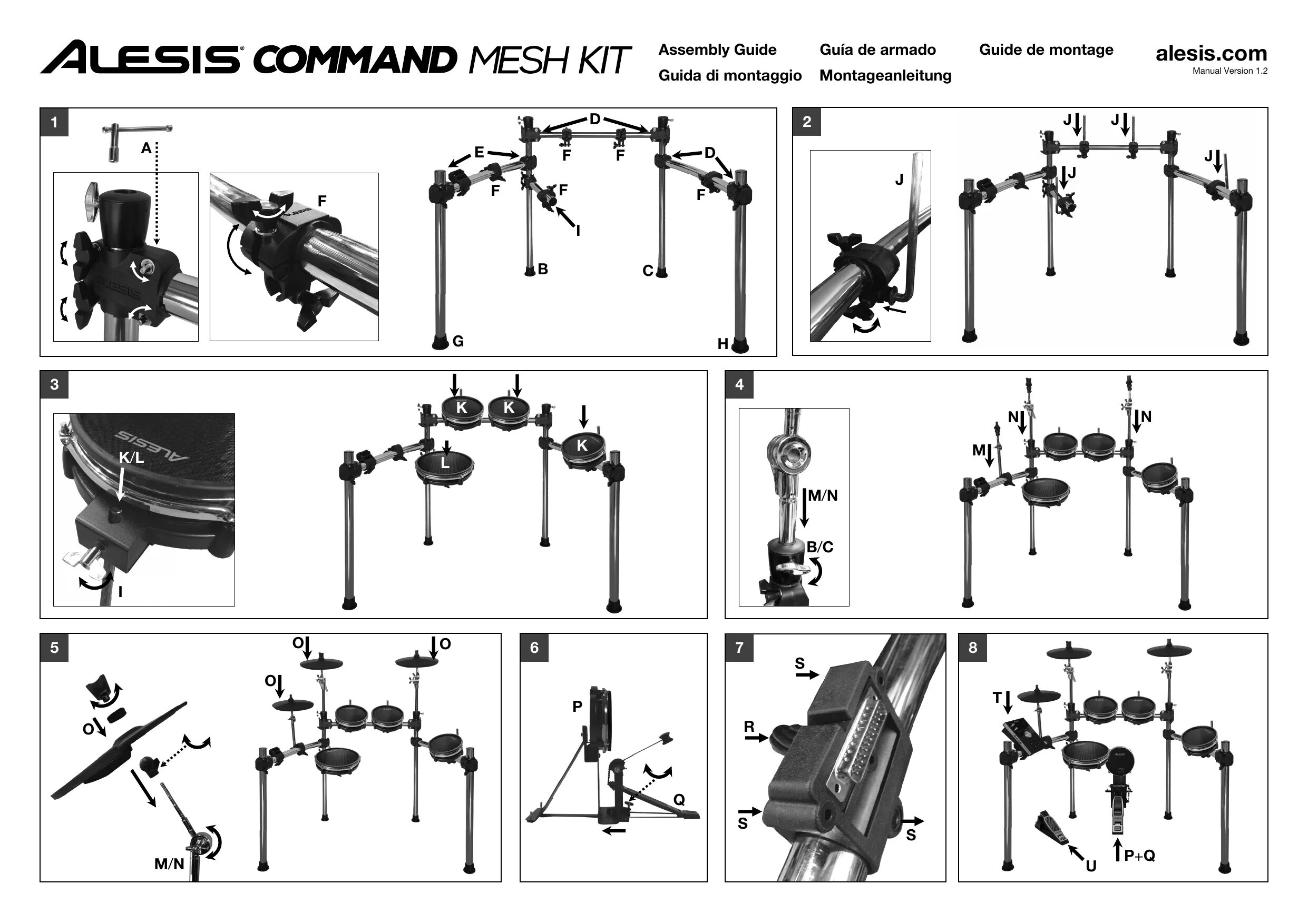 Manual command. Alesis command mesh kit. alesis nitro mesh kit сборка. alesis nitro mesh kit инструкция. alesis surge mesh.