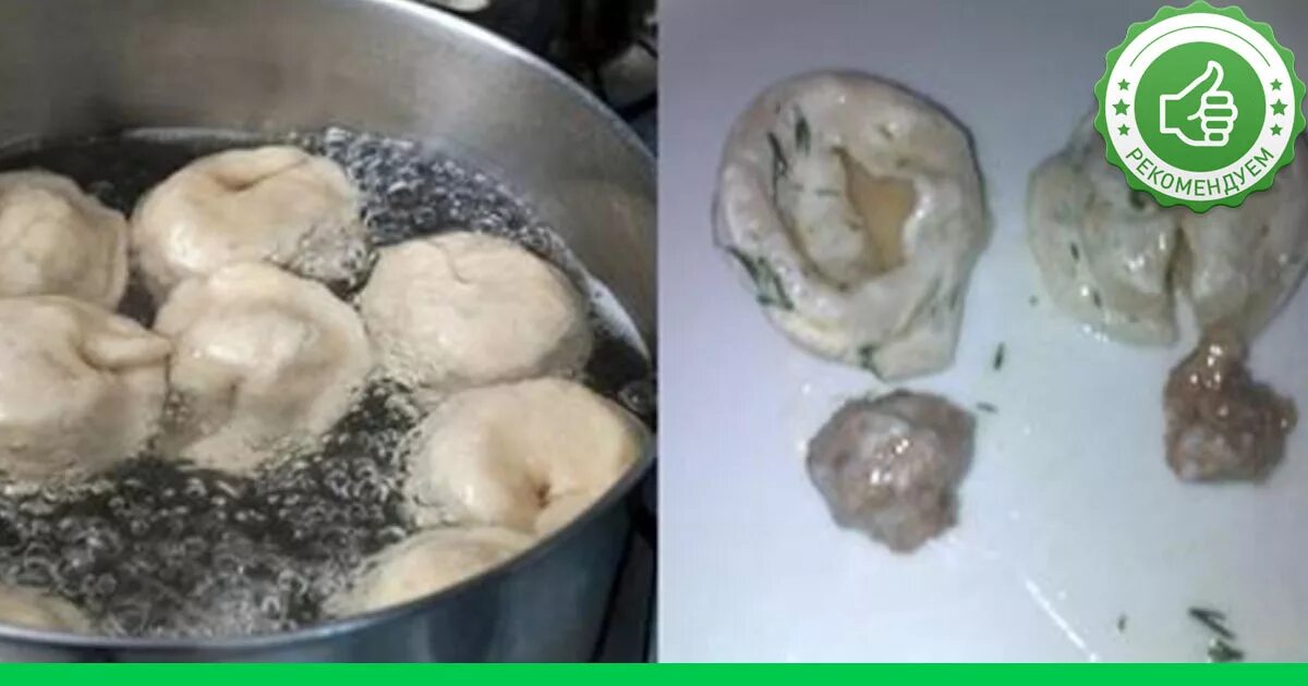 пельмени ермолино хинкали. ужасные пельмени. плохие пельмени. фиолетовая еда пельмени. что будет если съесть недоваренные пельмени.