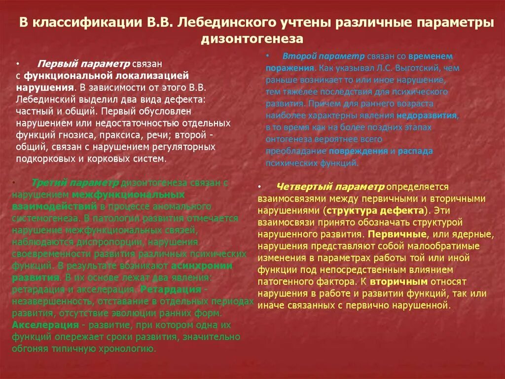 Классификация Лебединского. Лебединский классификация дизонтогенеза. Классификация нарушений Лебединского. Недостатки классификации дизонтогенеза в.в.Лебединского.