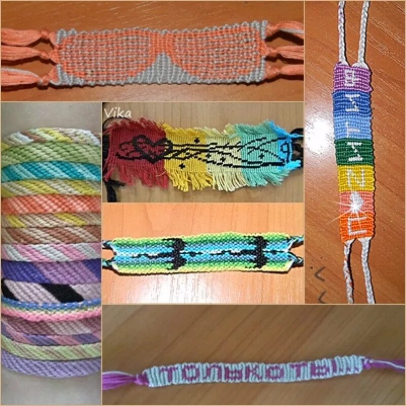 широкая фенечка из ниток. фенечки из ниток. расчет длины нити для фенечки. нитки мулине для фенечек. фенечки из бисера.