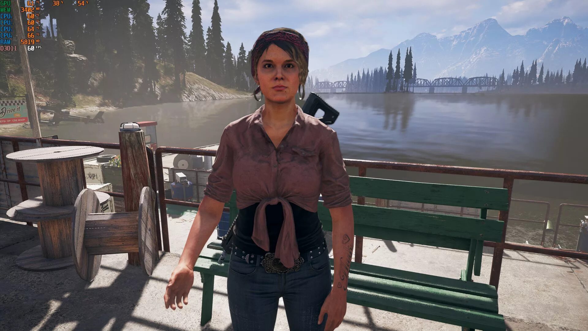 Far Cry 5. Far girl