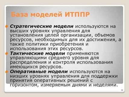 Модель может использоваться для
