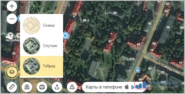 Схема спутник гибрид кнопки. Карта гибрид спутник. Карта гибрид. Спутниковая гибридная карта. Ширяево карта.