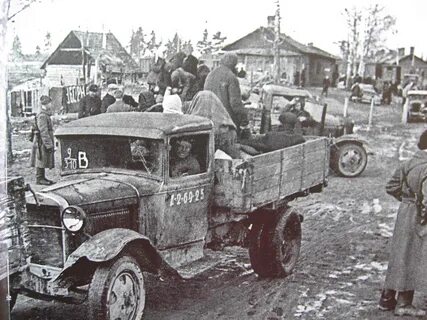 Полуторки машины в войну