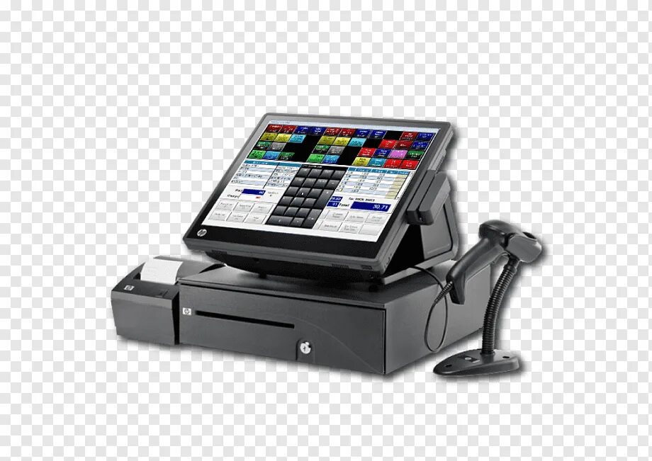 Pos device. Кассовый аппарат NCR. Кассовое оборудование для магазина. POS касса. POS оборудование.