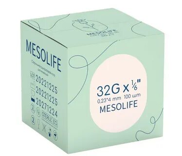 Иглы для мезотерапии 32g