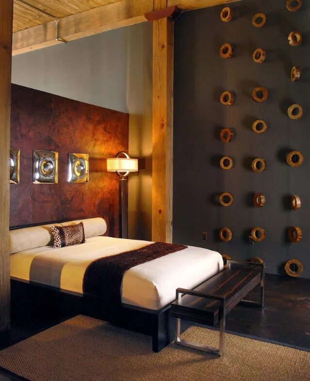 оригинальные стены комнат